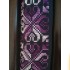 Wooden Mirror Inside Embroidered Wooden Hanging Frame |purple color